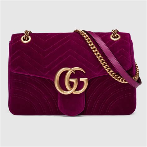 gucci gg marmont velvet replica|authentic gucci marmont.